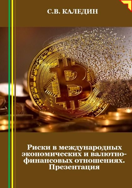Обложка книги  «Риски в международных экономических и валютно-финансовых отношениях. Презентация»