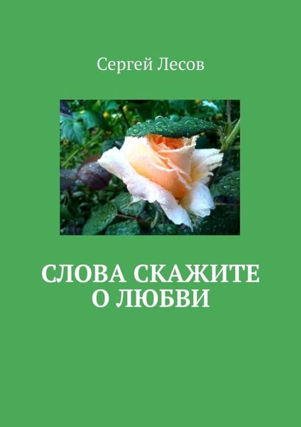 Обложка книги «Слова скажите о любви»