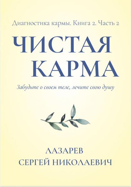 Обложка книги «Диагностика кармы. Чистая карма. Часть 2»