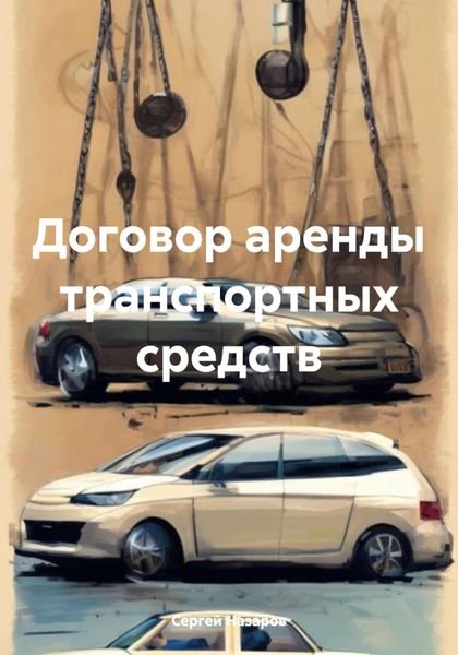 Обложка книги «Договор аренды транспортных средств»