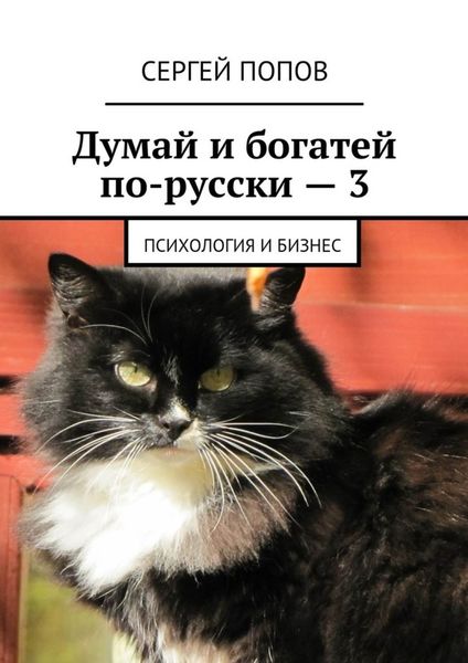 Обложка книги  «Думай и богатей по-русски – 3. Психология и бизнес»