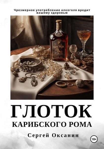 Обложка книги  «Глоток карибского рома»