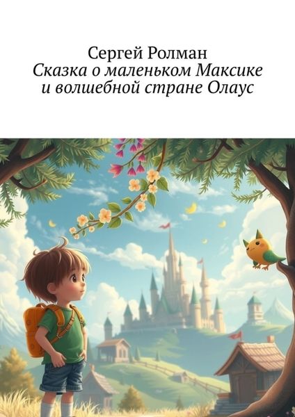 Обложка книги  «Сказка о маленьком Максике и волшебной стране Олаус»