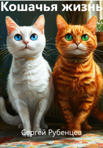 Обложка книги  «Кошачья жизнь»