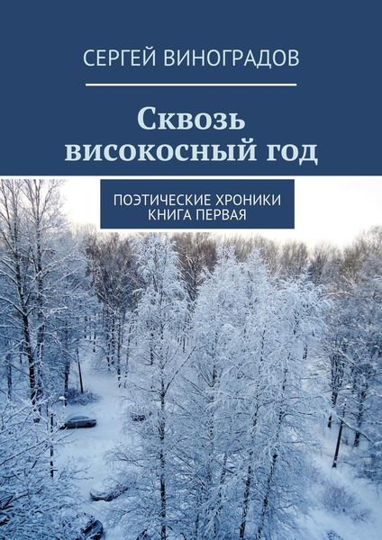 Обложка книги  «Сквозь високосный год. Поэтические хроники. Книга первая»