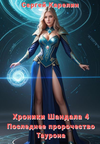 Обложка книги  «Хроники Шандала 4. Последнее пророчество Таурона»