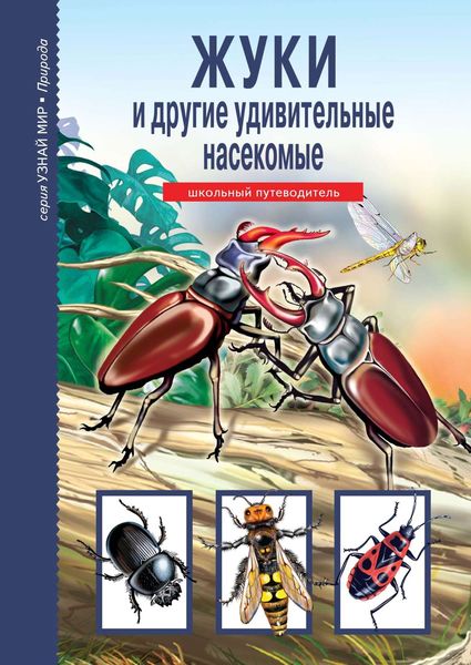 Обложка книги  «Жуки и другие удивительные насекомые»