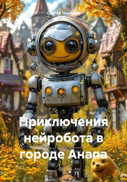 Обложка книги  «Приключения нейробота в городе Анапа»