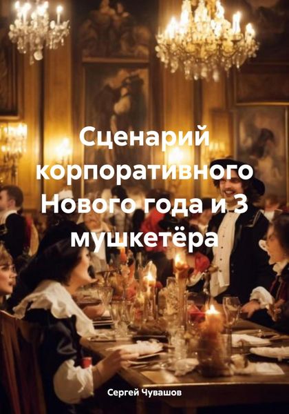 Обложка книги  «Сценарий корпоративного Нового года и 3 мушкетёра»