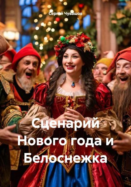 Обложка книги  «Сценарий Нового года и Белоснежка»