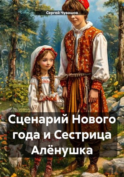 Обложка книги  «Сценарий Нового года и Сестрица Алёнушка»