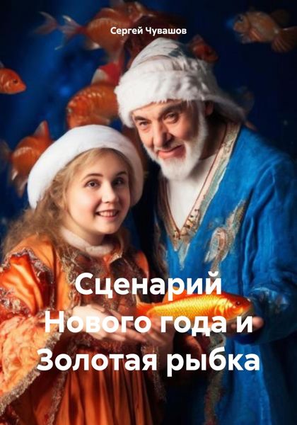 Обложка книги  «Сценарий Нового года и Золотая рыбка»