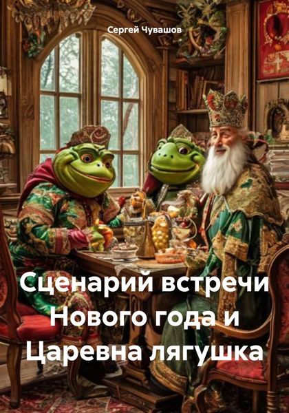 Обложка книги  «Сценарий встречи Нового года и Царевна лягушка»