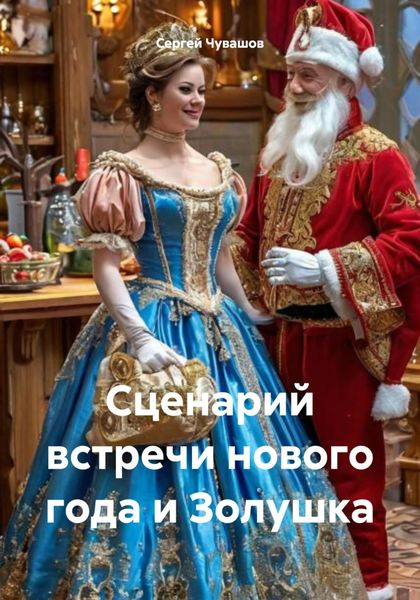 Обложка книги  «Сценарий встречи нового года и Золушка»