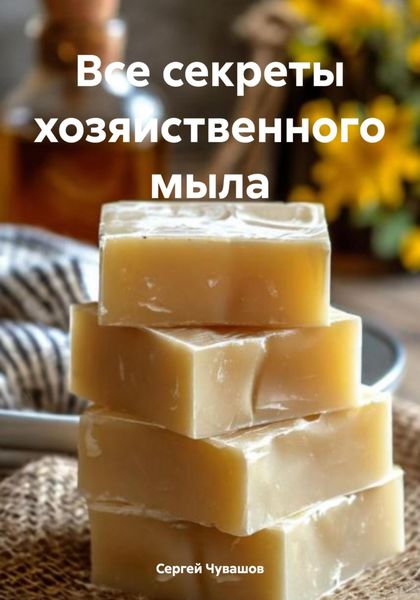 Обложка книги  «Все секреты хозяйственного мыла»