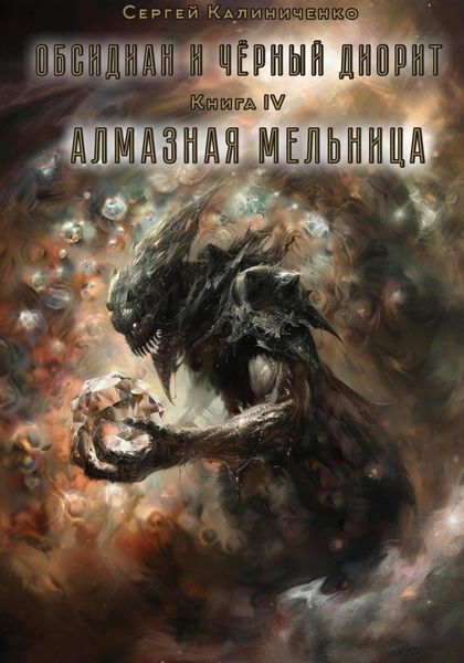 Обложка книги «Обсидиан и чёрный диорит. Книга четвертая. Алмазная мельница»