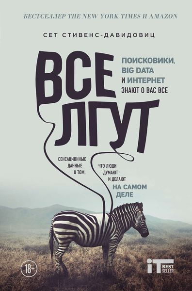 Обложка книги  «Все лгут. Поисковики, Big Data и Интернет знают о вас всё»