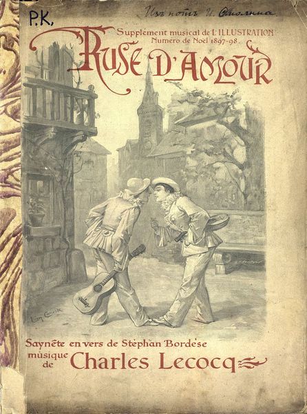 Обложка книги  «Ruse d'amour»