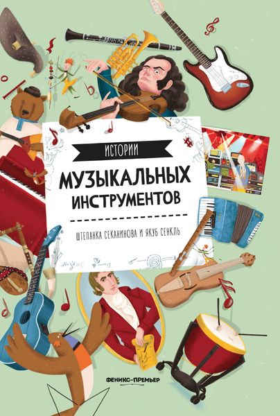 Обложка книги  «Истории музыкальных инструментов»