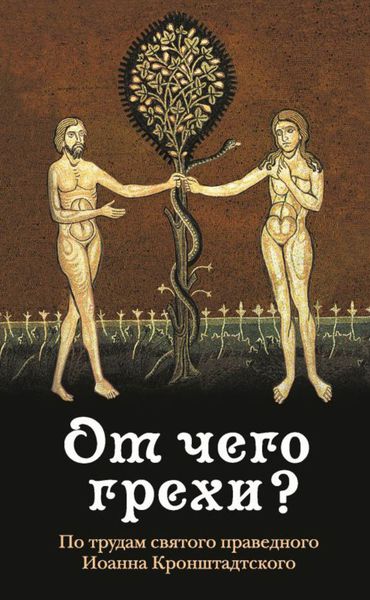 Обложка книги  «От чего грехи? По трудам святого праведного Иоанна Кронштадтского»