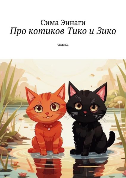 Обложка книги  «Про котиков Тико и Зико. Сказка»