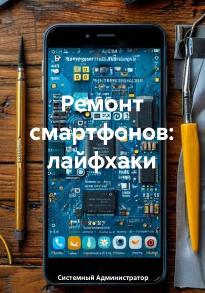 Обложка книги «Ремонт смартфонов: лайфхаки»