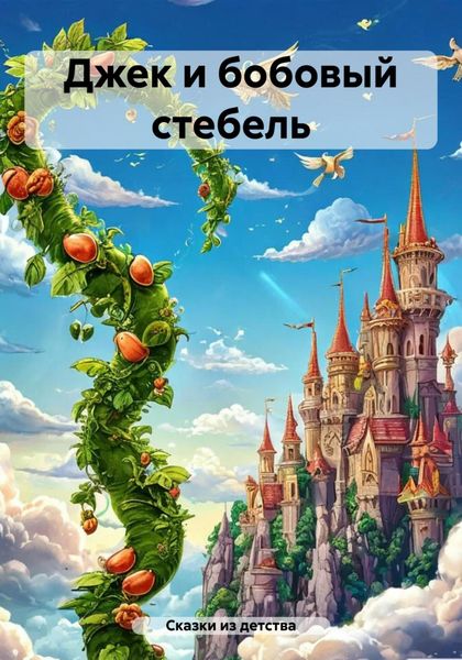 Обложка книги  «Джек и бобовый стебель»
