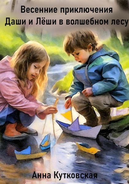 Обложка книги  «Весенние приключения Даши и Лёши в волшебном лесу»