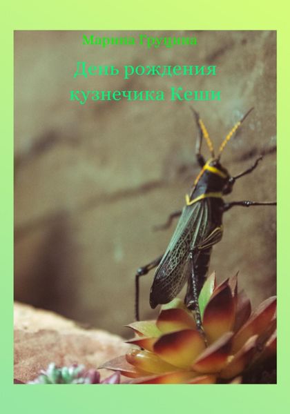 Обложка книги  «День рождения кузнечика Кеши»