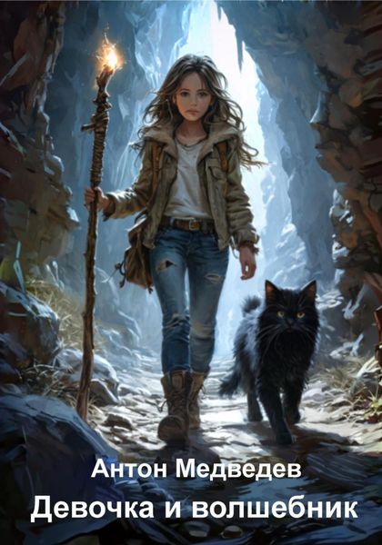 Обложка книги  «Девочка и волшебник»