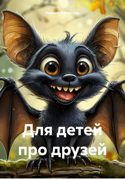 Обложка книги  «Для детей про друзей»
