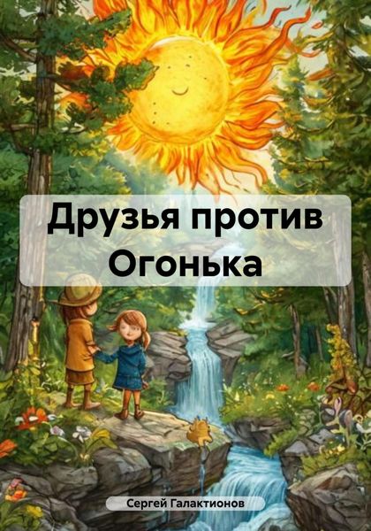Обложка книги  «Друзья против Огонька»