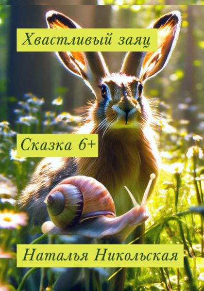 Обложка книги  «Хвастливый заяц»