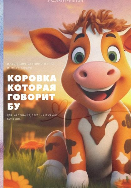 Обложка книги  «Коровка которая говорит Бу»