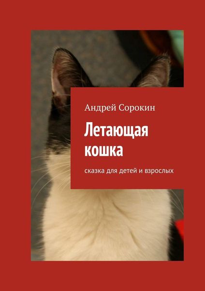 Обложка книги  «Летающая кошка. Сказка для детей и взрослых»
