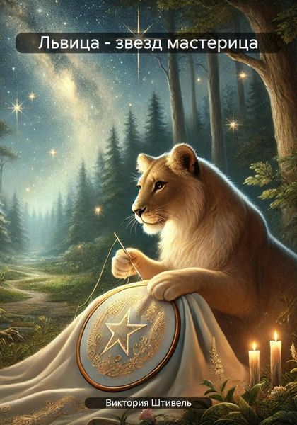 Обложка книги «Львица – звезд мастерица»