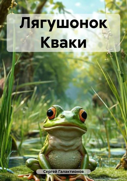 Обложка книги  «Лягушонок Кваки»