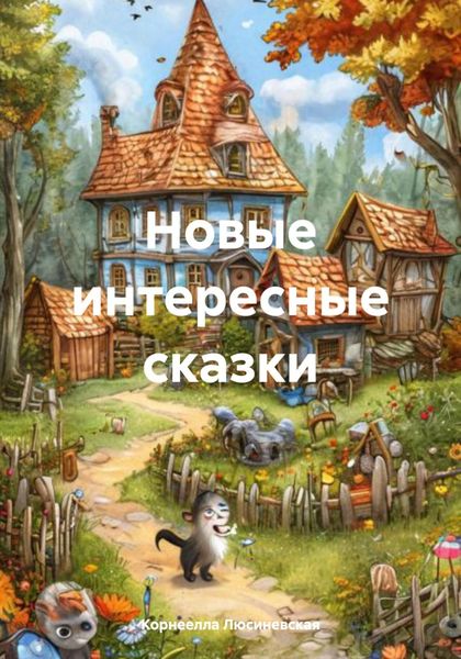 Обложка книги  «Новые интересные сказки»