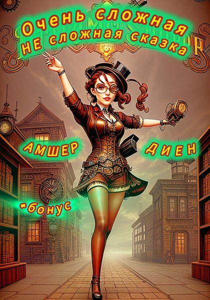 Обложка книги  «Очень сложная НЕ сложная сказка. +бонус»