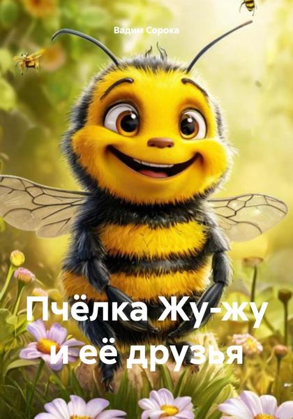 Обложка книги «Пчёлка Жу-жу и её друзья»