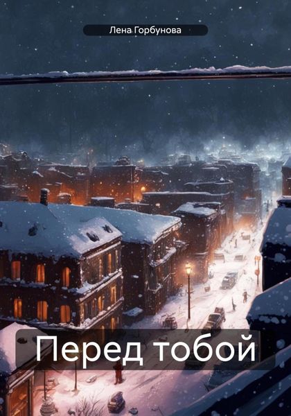 Обложка книги  «Перед тобой»