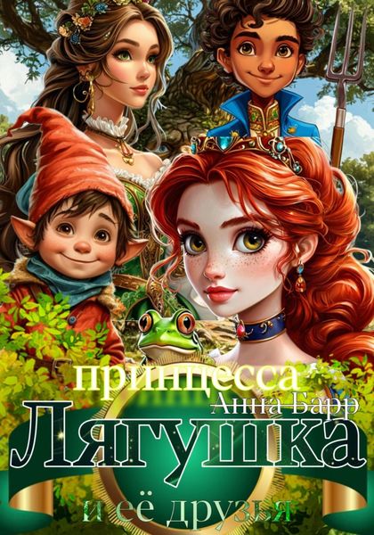 Обложка книги  «Принцесса Лягушка и её друзья»