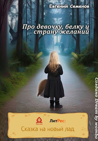 Обложка книги  «Про девочку, белку и страну желаний»