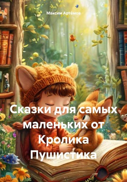 Обложка книги  «Сказки для самых маленьких от Кролика Пушистика»