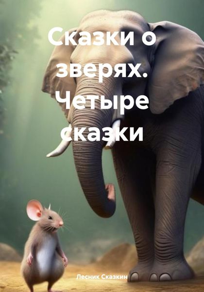 Обложка книги  «Сказки о зверях. Четыре сказки»