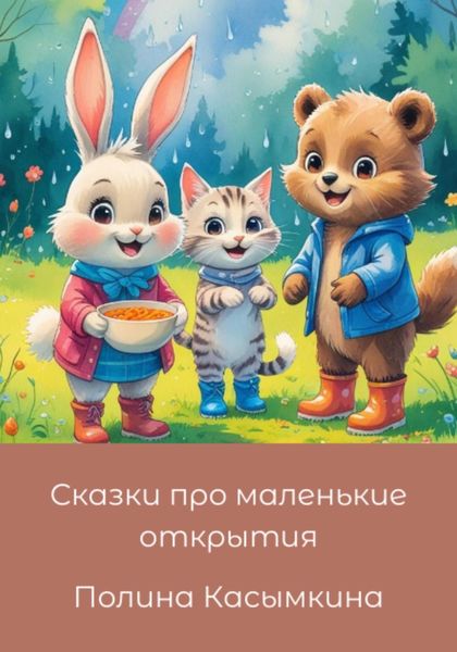 Обложка книги  «Сказки про маленькие открытия»