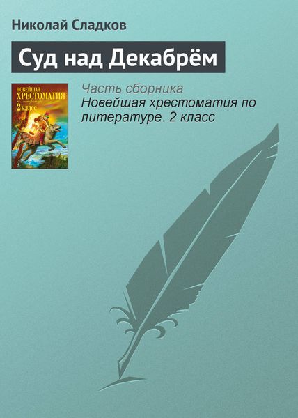 Обложка книги «Суд над Декабрём»