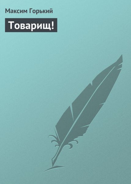 Обложка книги  «Товарищ!»