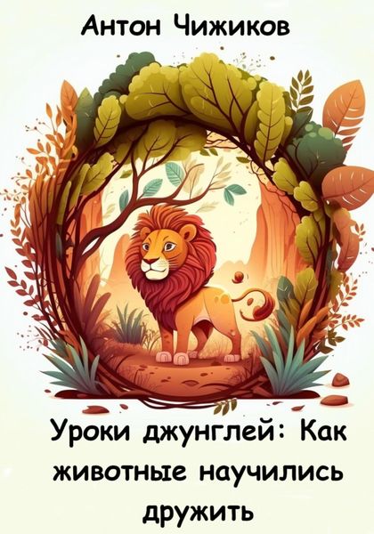 Обложка книги  «Уроки джунглей: как животные научились дружить»