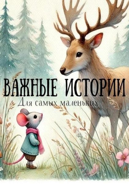 Обложка книги  «Важные истории для самых маленьких»